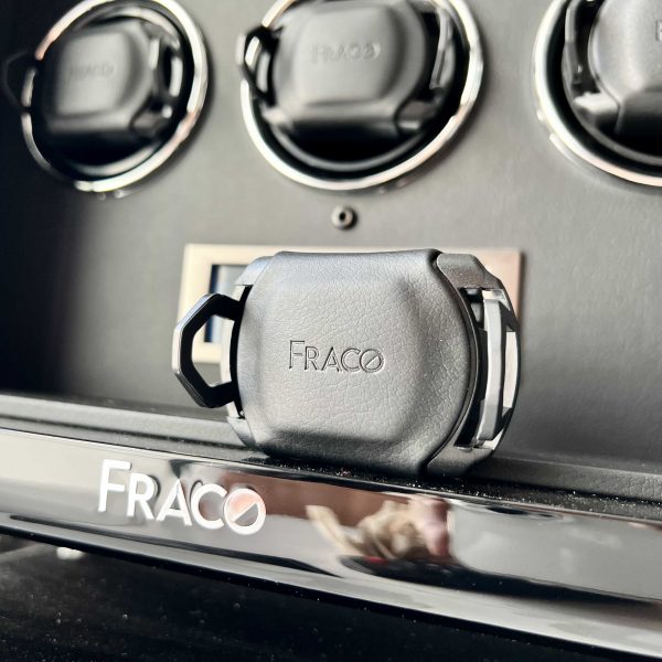 FRACO ZL120 Black (12 xoay, khóa vân tay) | FRACO.VN | Hộp xoay đồng hồ Fraco