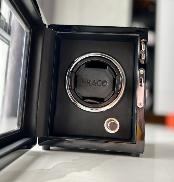 FRACO X100 BLACK (1 xoay) | FRACO.VN | Hộp xoay đồng hồ Fraco