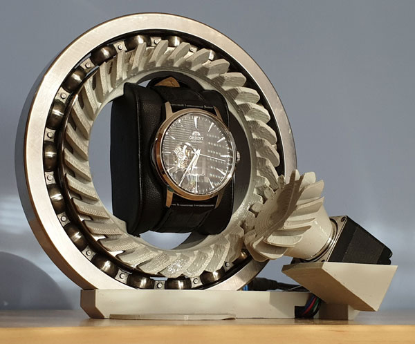 Hộp xoay đồng hồ 3D thương hiệu Damian Lickindorf