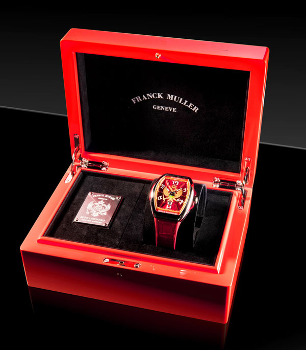 Một mẫu hộp đồng hồ được ưa chuộng từ Franck Muller