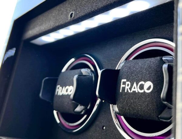 FRACO Z240 BLACK (2 xoay, 4 tĩnh) | FRACO.VN | Hộp xoay đồng hồ Fraco