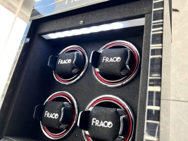 FRACO Z440 WOOD (4 xoay, 4 tĩnh) | FRACO.VN | Hộp xoay đồng hồ Fraco